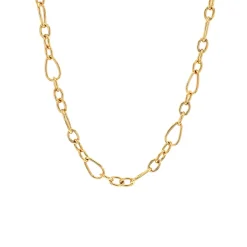 18K Yellow Gold 27-Inch Link Necklace