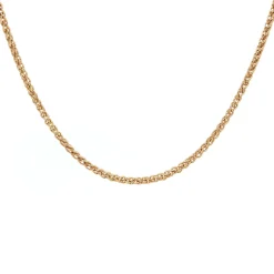 14K Yellow Gold 30-inch 2MM Spiga Chain