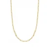 18K Yellow Gold Long Paperclip Link Necklace