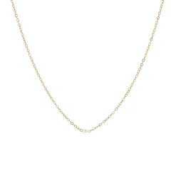14K Yellow Gold Natural Pearl Add-A-Pearl Necklace