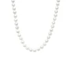 14K Yellow Gold Pearl Necklace