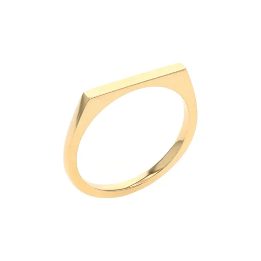 14K Yellow Gold Stackable Ring