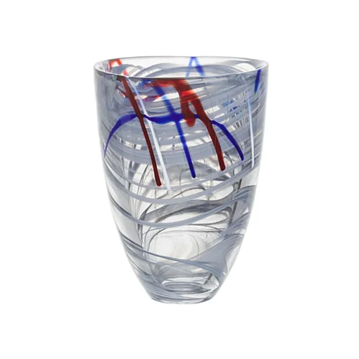 KostaBoda – Gray Contrast Vase