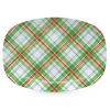 Mariposa – Christmas Tartan Plaid Platter