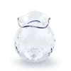 Mariposa – Clear Pineapple Textured Bud Vase