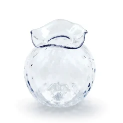 Mariposa – Clear Pineapple Textured Bud Vase
