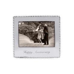 Mariposa – “Happy Anniversary” Beaded 5×7 Frame