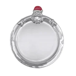 Mariposa – Hugging Santa Round Cookie Platter