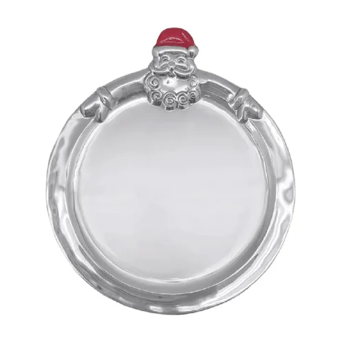 Mariposa – Hugging Santa Round Cookie Platter