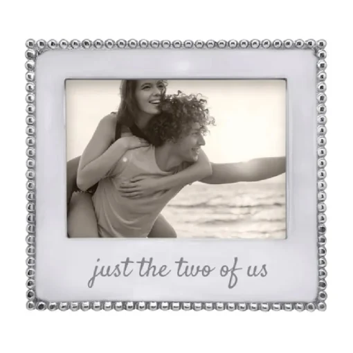 Mariposa – “Just The Two Of Us” Beaded 5×7 Frame