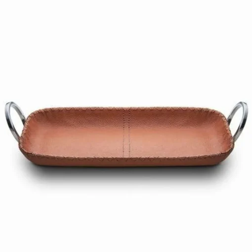 Mary Jurek – Durango Brown Leather Tray
