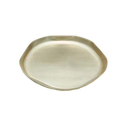 Mary Jurek – Gold Round Blossom Tray