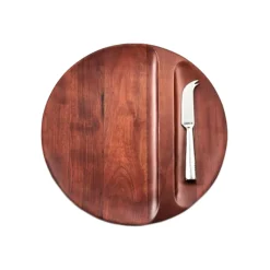 Mary Jurek – Sierra Divided Wood Tray w/ Knife