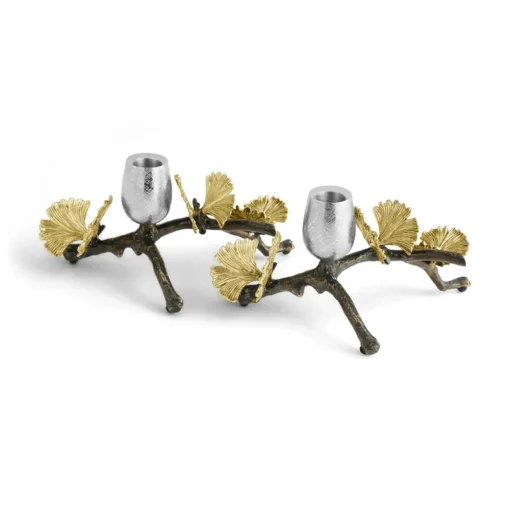 Michael Aram – Butterfly Ginkgo Candleholders Set of 2