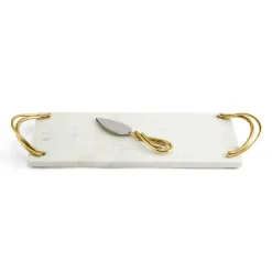 Michael Aram – Calla Lily Small Cheese Board with Spreader