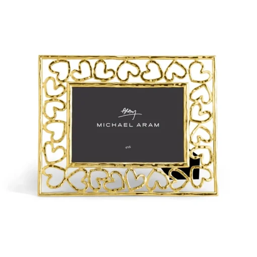 Michael Aram – Gold Heart 4×6 Frame