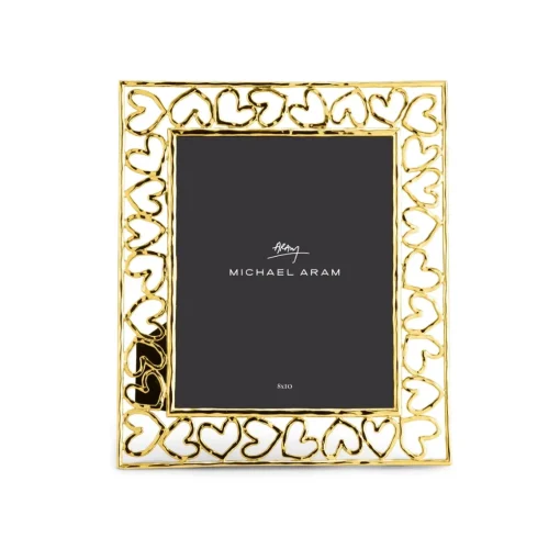 Michael Aram – Gold Heart 8×10 Frame