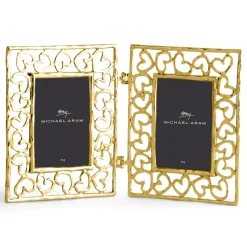Michael Aram – Gold Heart 2×3 Hinged Frame