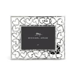 Michael Aram – Silver Heart 4×6 Frame
