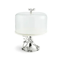 Michael Aram – White Orchid Cake Stand w/ Dome