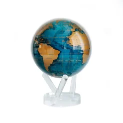 Mova – Blue & Gold Globe 6″