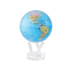 Mova – Blue Political Map World Globe 4.5″