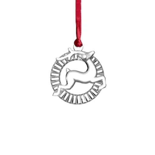 Orrefors – Reindeer Ornament