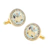Plated US Army Cufflinks