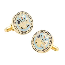 Plated US Army Cufflinks