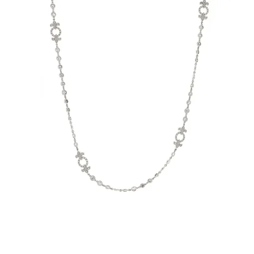 Platinum 13.16 Carat Fancy Diamond Necklace
