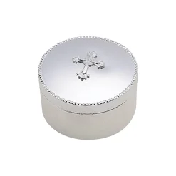 Reed & Barton – Abbey Cross Keepsake Silver-plate Box
