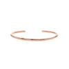 Rose Gold Filled Hammered Cuff Bracelet