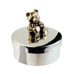 Salisbury Pewter – Teddy Keepsake Box