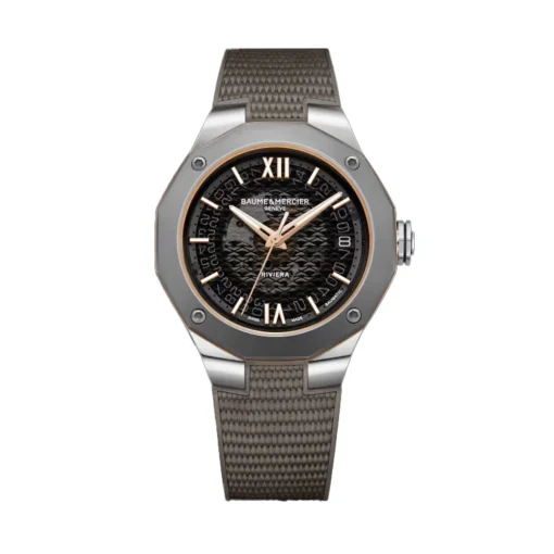 Stainless Steel And Titanium Baume & Mercier Riviera