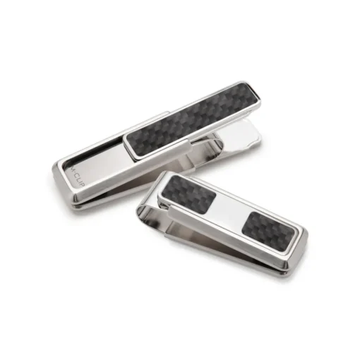Stainless Steel Carbon Fiber Money Clip