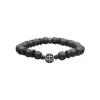 Stainless Steel Hematite Cross Bracelet