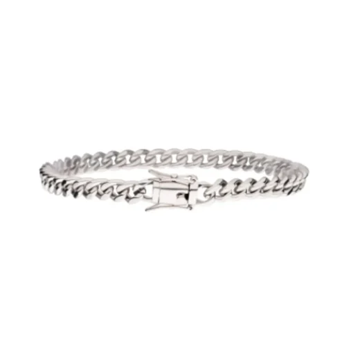 Stainless Steel Miami Cuban Chain Bracelet