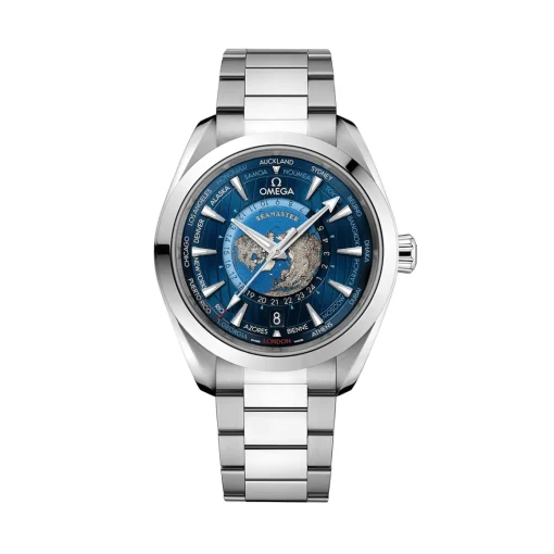 Stainless Steel OMEGA GMT Worldtimer