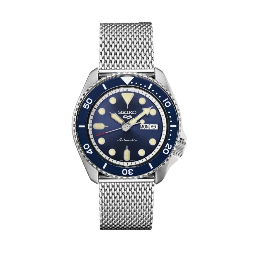 Stainless Steel Seiko 5 Sports Automatic Watch