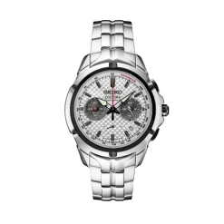 Stainless Steel Seiko Coutura Quartz Chronograph Watch