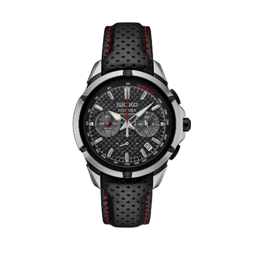 Stainless Steel Seiko Coutura Quartz Chronograph Watch