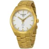 Stainless Steel Yellow Gold Plated Tissot PR 100