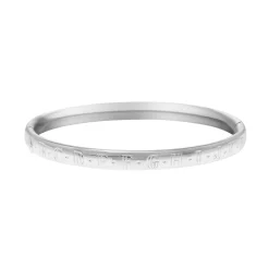 Sterling Silver “ABC” Baby Bangle Bracelet