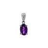 Sterling Silver Amethyst Pendant