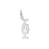 Sterling Silver Baseball Mom Charm