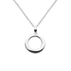 Sterling Silver Bevel Cirque Necklace