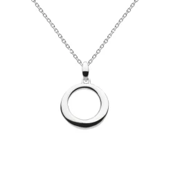 Sterling Silver Bevel Cirque Necklace