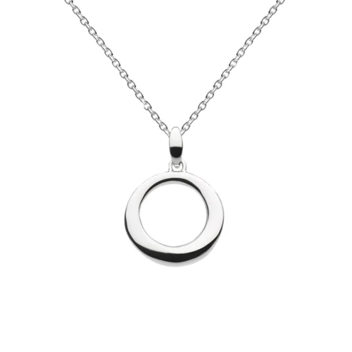 Sterling Silver Bevel Cirque Necklace
