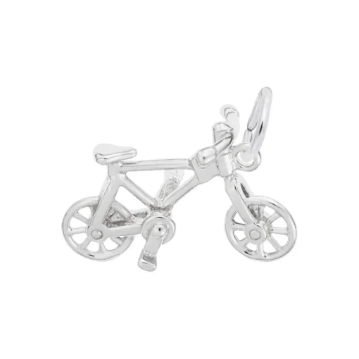 Sterling Silver Bike Charm