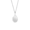 Sterling Silver Children’s Oval Locket and Chain